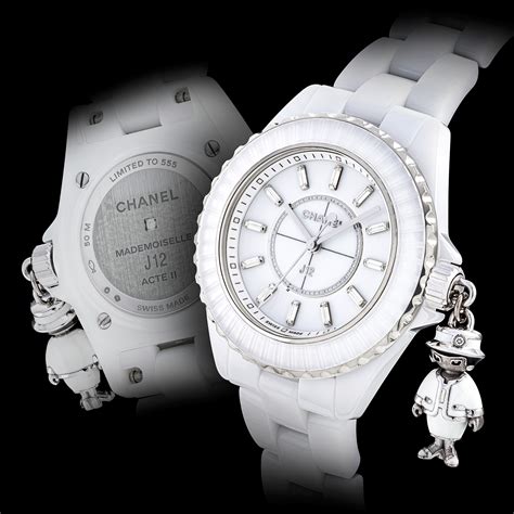 chanel mademoiselle j12 acte ii|CHANEL MADEMOISELLE J12 ACTE II WATCH .